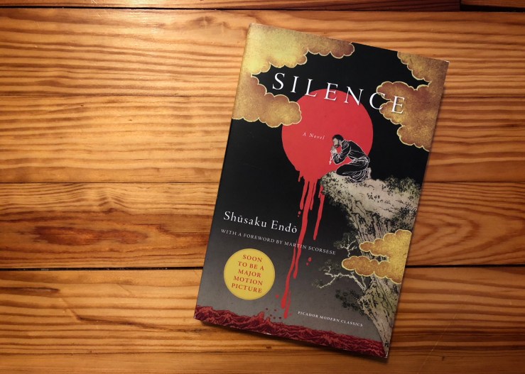 Photo of the book Silence by Shusaku Endo